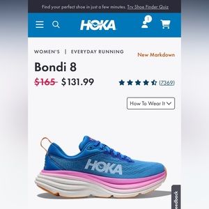 HOKA Bondi 8, size 10B